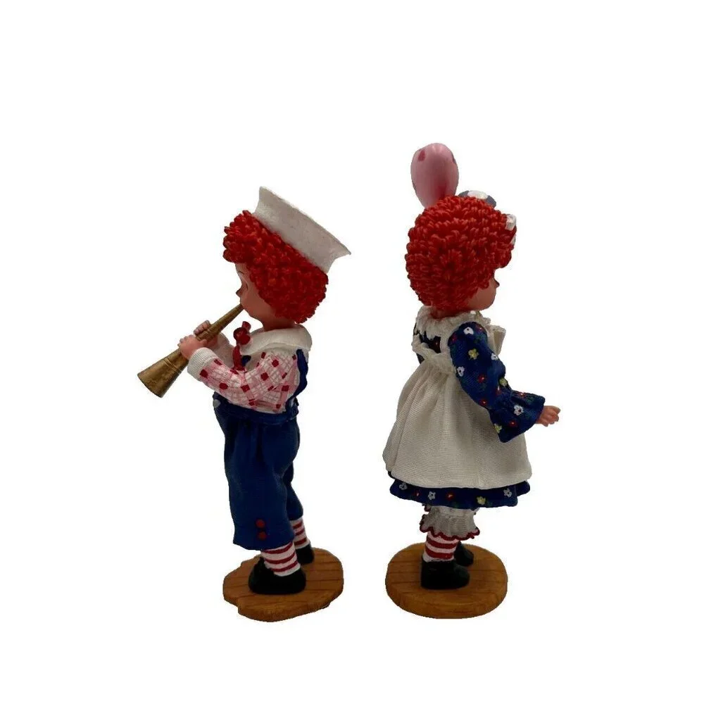 Madame Alexander Mop Top Wendy and Billy COA and Boxes Raggedy Ann Andy 2000